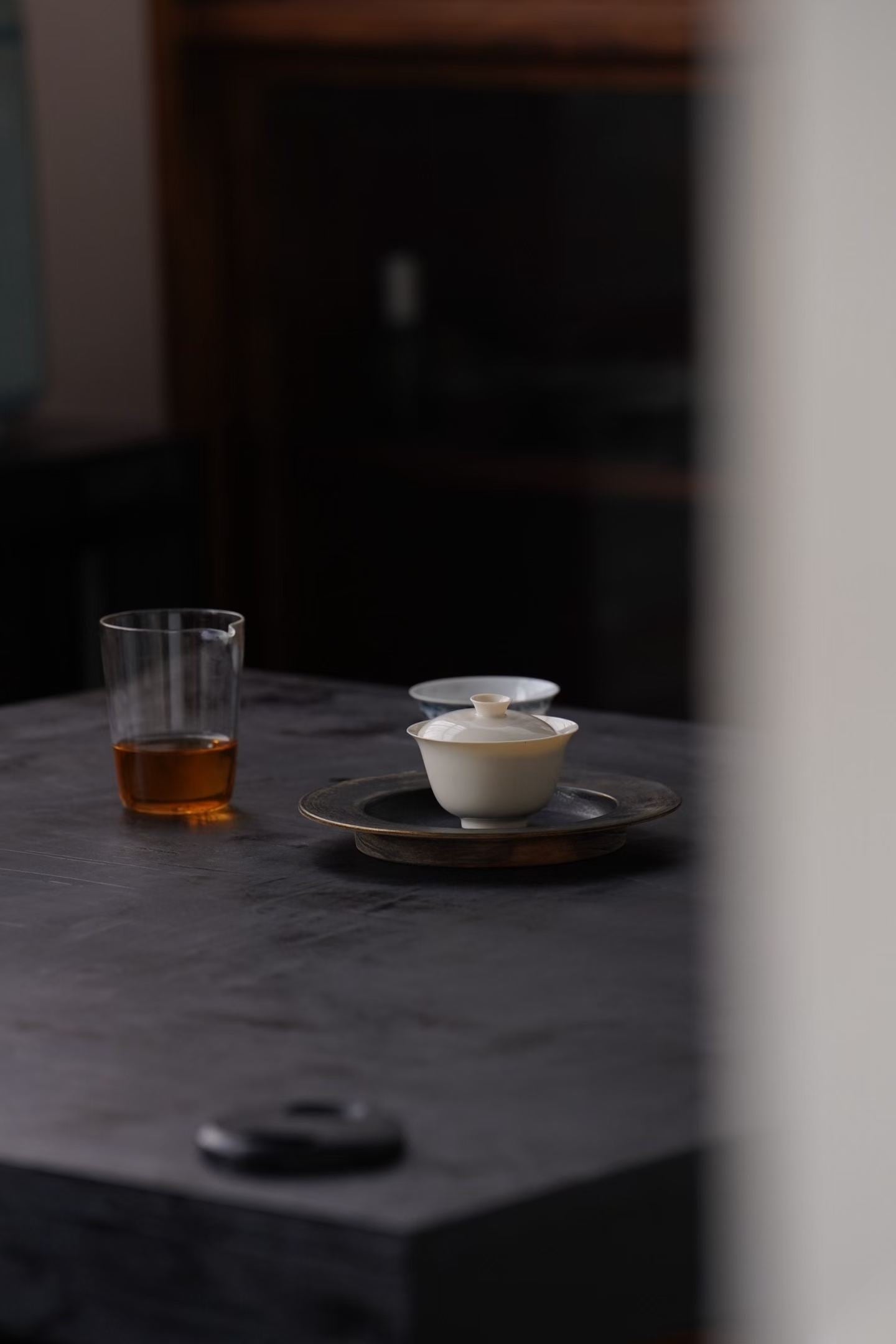 Gaiwan · Amber Grain 酱米釉乌龙盖碗