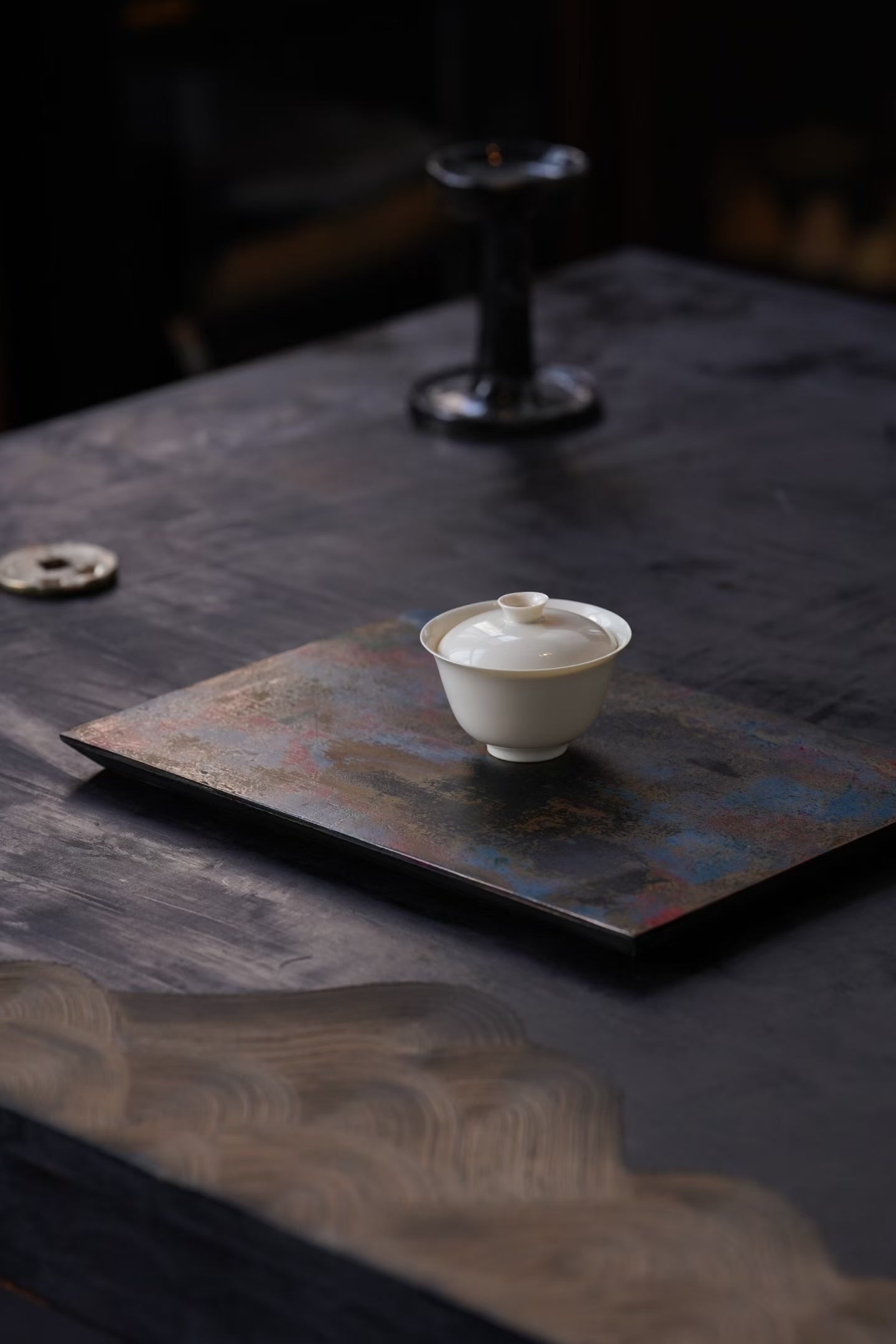 Gaiwan · Amber Grain 酱米釉乌龙盖碗