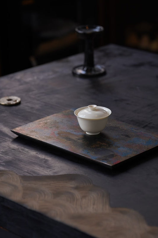 Gaiwan · Amber Grain 酱米釉乌龙盖碗