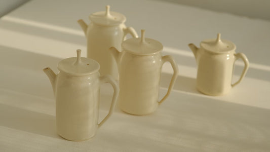 Fire Mark - Moon White 月白壶