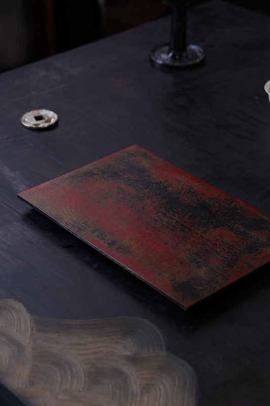 PRE-ORDER  Tea Tray · Red Lacquer 大漆红茶盘