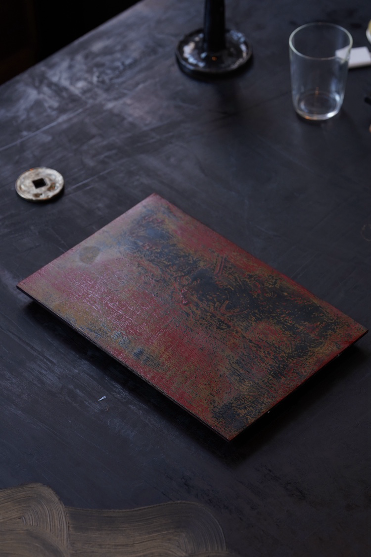 PRE-ORDER  Tea Tray · Red Lacquer 大漆红茶盘