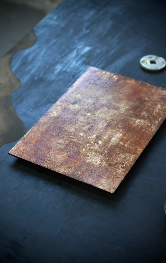 PRE-ORDER: Tea Tray · Gilded Patina 真金斑驳干泡台茶盘